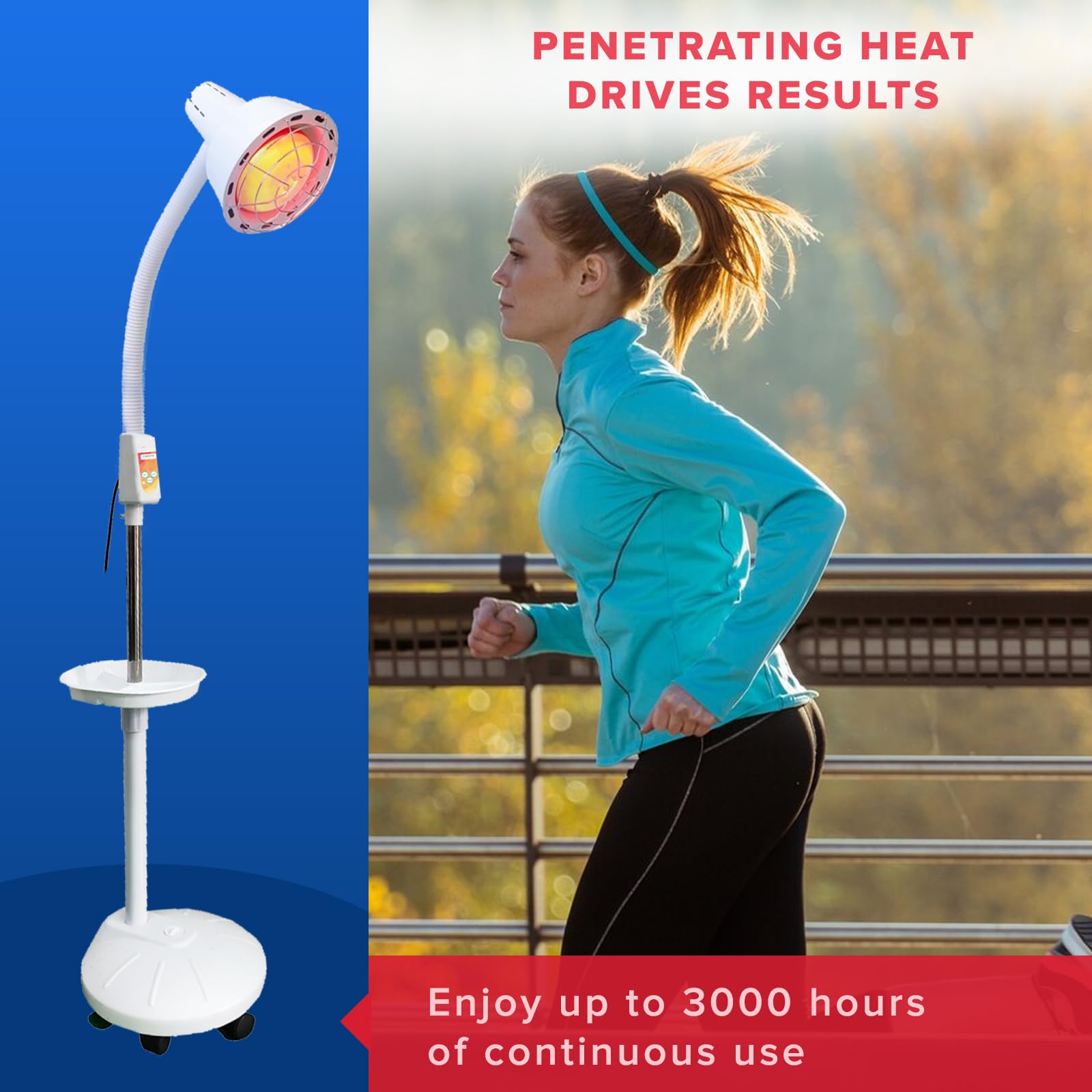 PMT Medical Infarex lamp ideal for spa settings with a professional ambiance