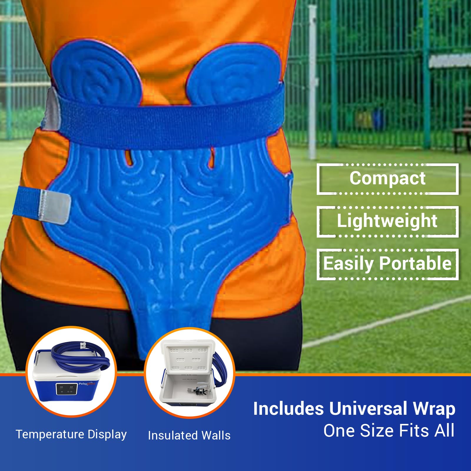 Polar Sport carrying handle makes transport easy at home