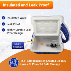 User-friendly Polar Sport setup for quick cold therapy sessions