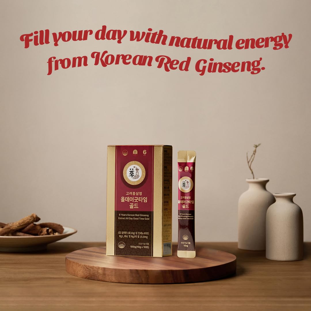 PNBG 6 Year Red Ginseng Shot Gold morning ritual companion.