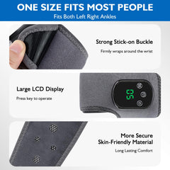 Pnylqo compact foot massager design shown on a desk
