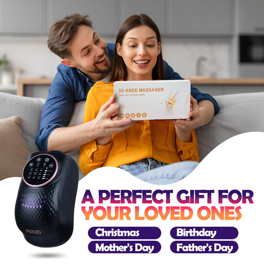 PNZOZO knee massager gift-ready packaging for men and women