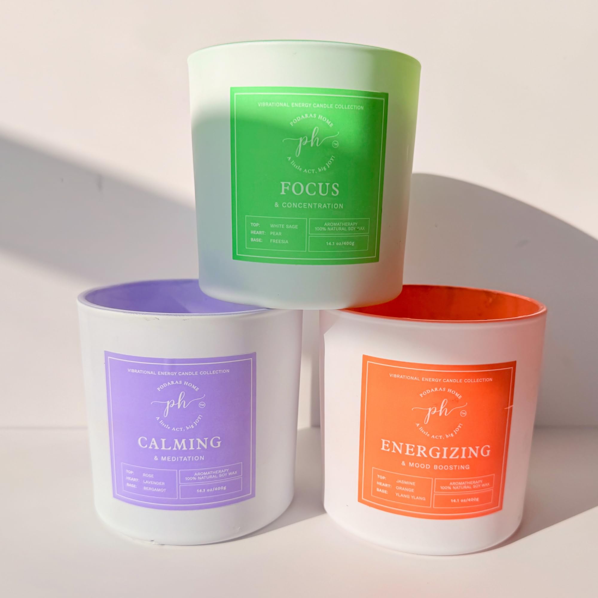 Podaras Home packaging box demonstrates gift-ready presentation.