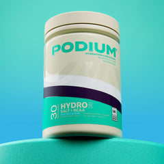 Podium Hydro Salt mixing glass showing easy preparation for training