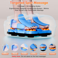 POGGT ankle kneading feature for ankle release