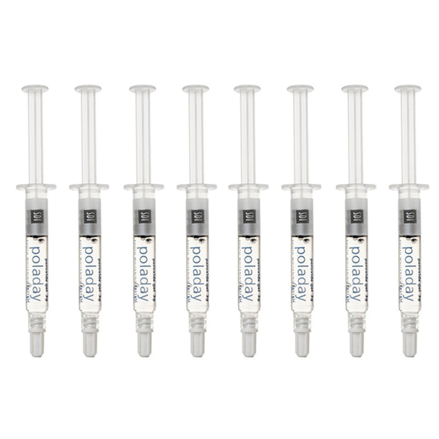 Poladay CP 35% whitening gel syringe set for at-home whitening