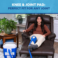 Polar Active Ice 3.0 knee therapy pad supports targeted post-surgery cooling