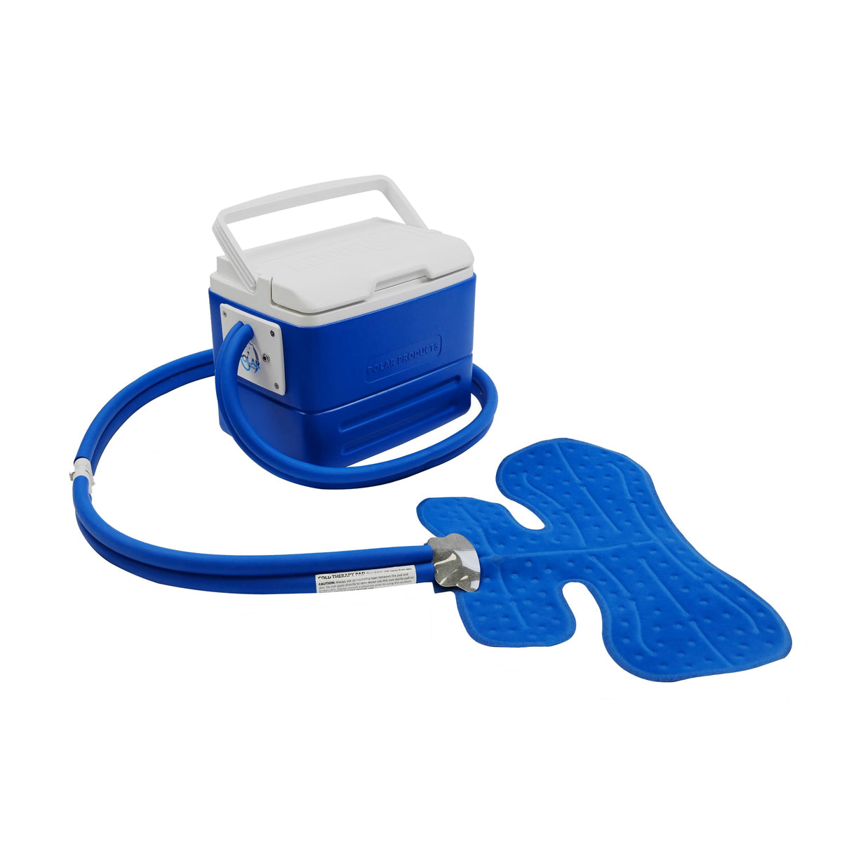 Polar Active Ice 3.0 programmable timer in action for personalized cold therapy sessions.