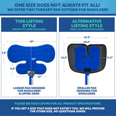 Polar Active Ice 3.0 shoulder pad provides targeted upper shoulder coverage.
