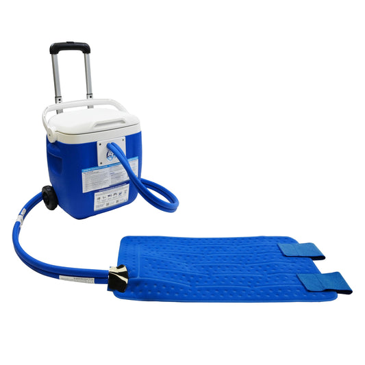 Polar Active Ice 3.0 system front view showing compact cooler and pad