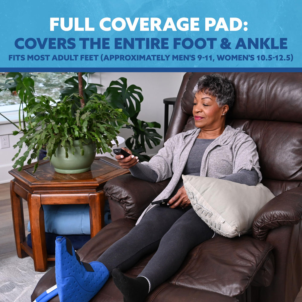 Polar Products Active Ice 3.0 foot pad blue color for cooling comfort