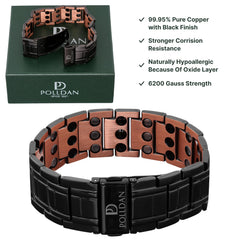 POLLDAN adjustable-fit bracelet on display communicates customizable sizing for all wrists
