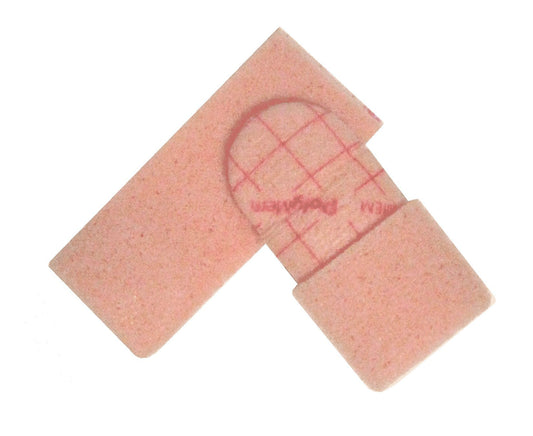 Polymem 2 finger/toe dressing for edema relief and injury protection