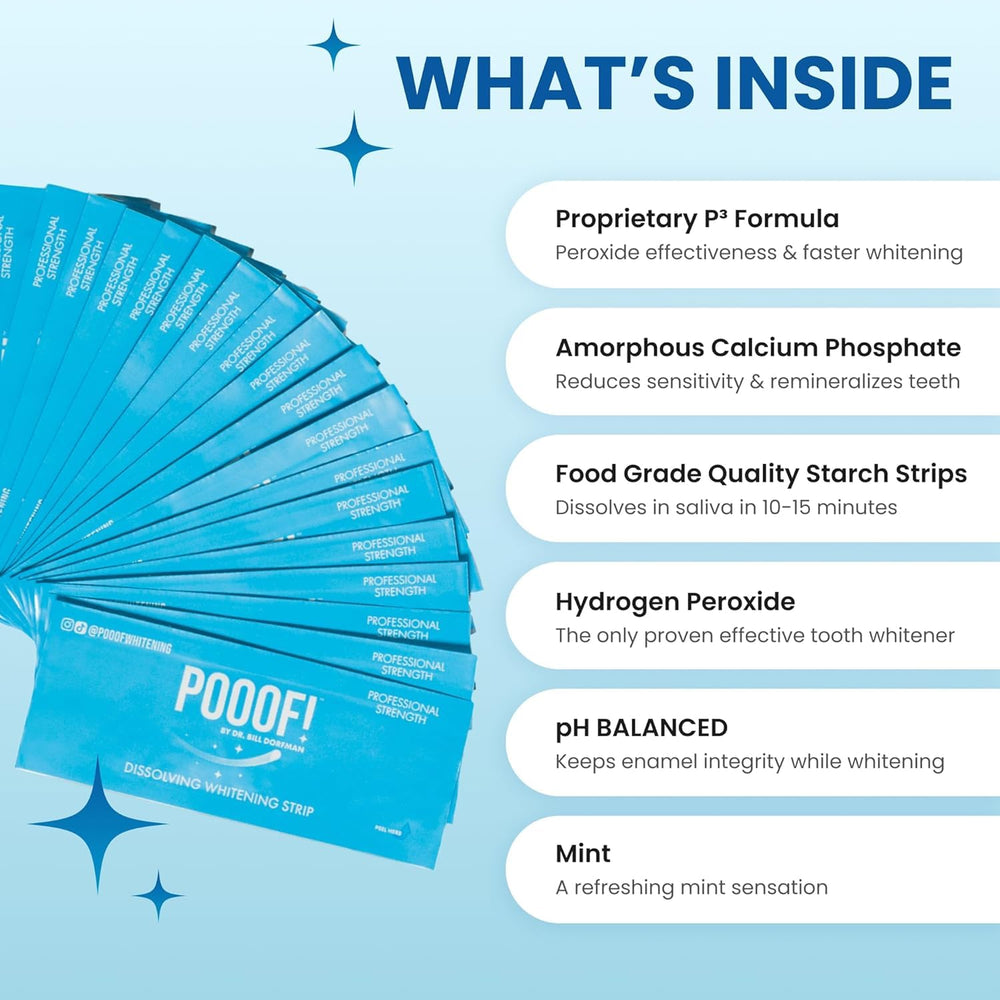 POOOF! vegan, cruelty-free sachets for clean beauty on the go.