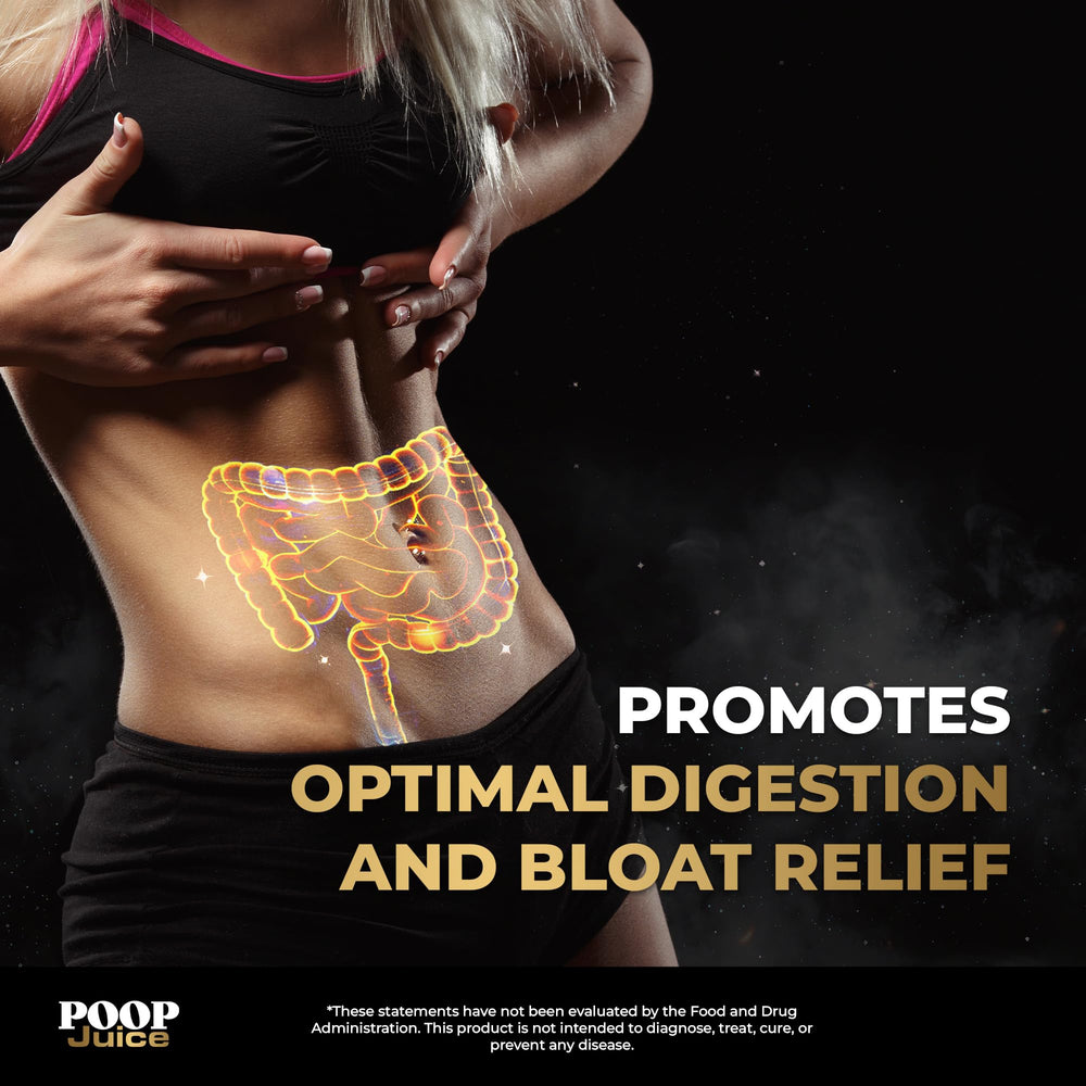 Poop Juice travel-friendly container suitable for on-the-go routines.