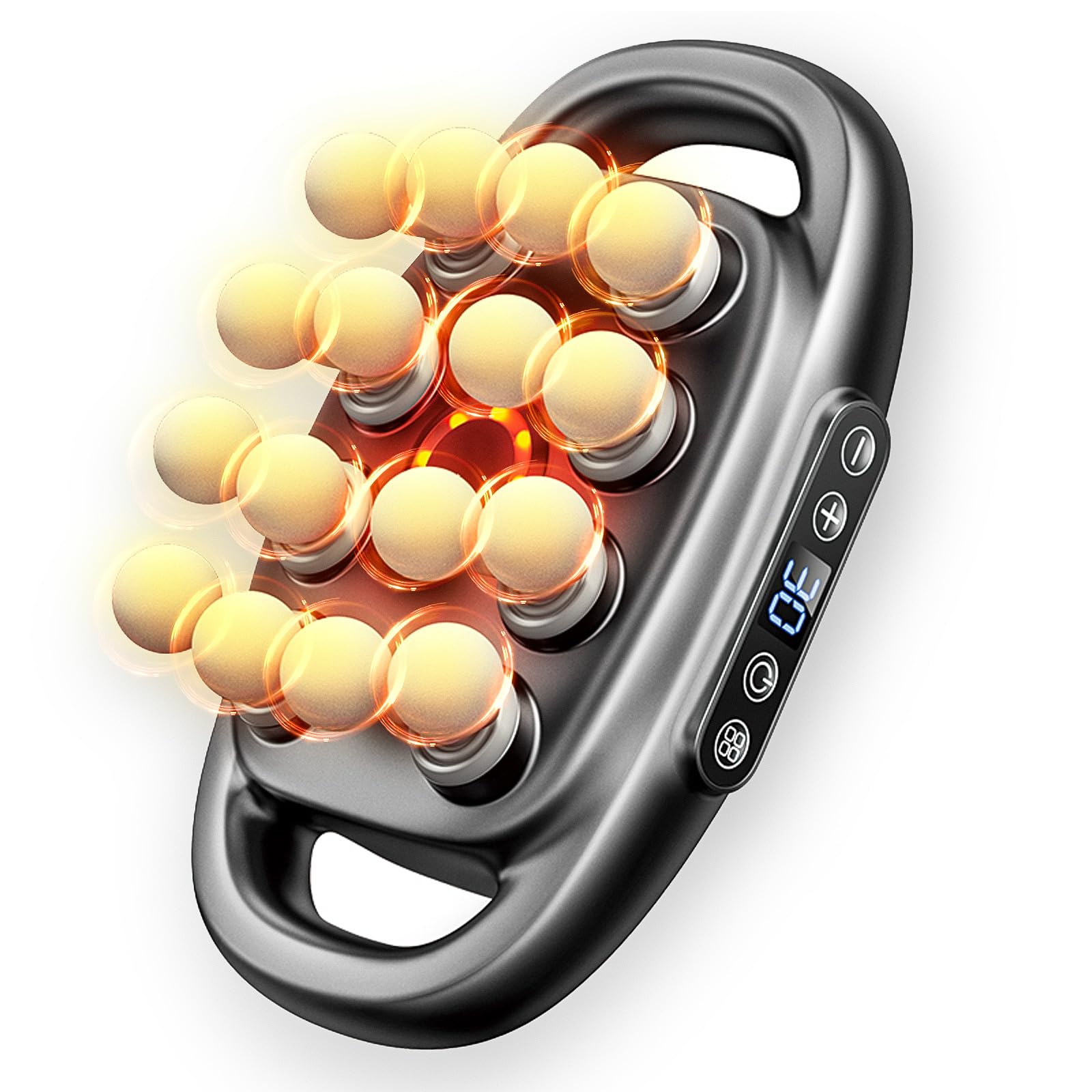 Popalula 16-Drive massage gun in therapy mode for deep relief