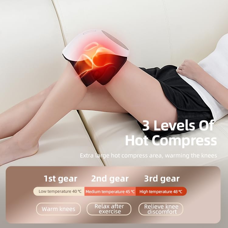 POPFIRST vibration mode delivers a soothing, rhythmic knee massage