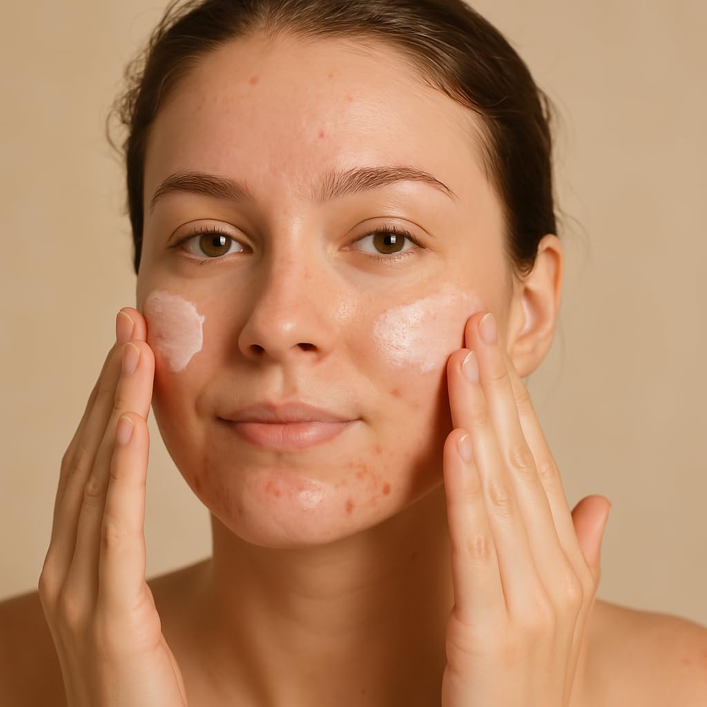Pore Favor collagen powder scoop dissolving in glass for easy daily mixing.