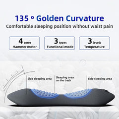 Porston Heat and Traction mode targeting back muscle comfort.