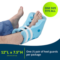 Posey TIDI 6127 heel guard open-heel cutout design for reduced irritation