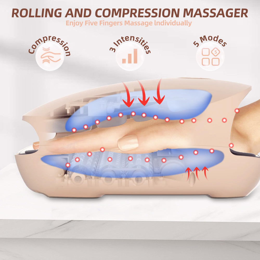 POSHware therapy heat mode demonstrates arthritis relief and comfort.