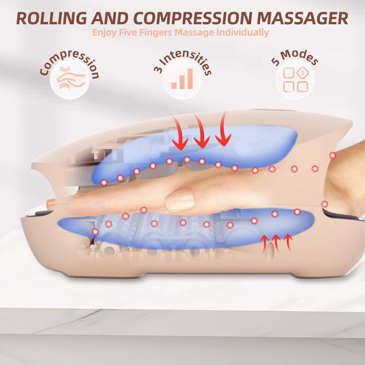POSHware therapy heat mode demonstrates arthritis relief and comfort.