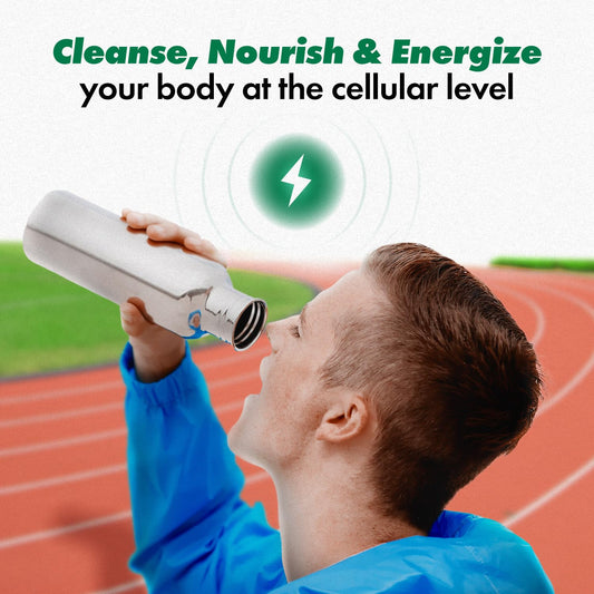 Positive Power Cell Power drops pour for quick mixing and energy lift.