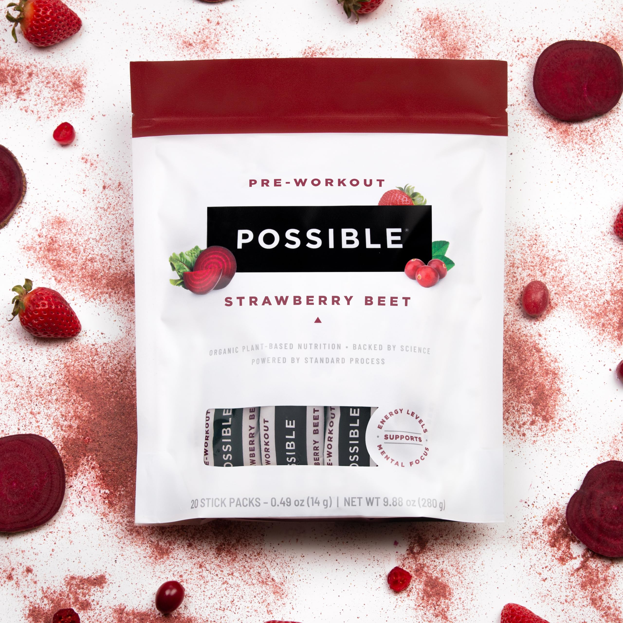 Possible vegan non-dairy formula image emphasizes clean-label nutrition for athletes.