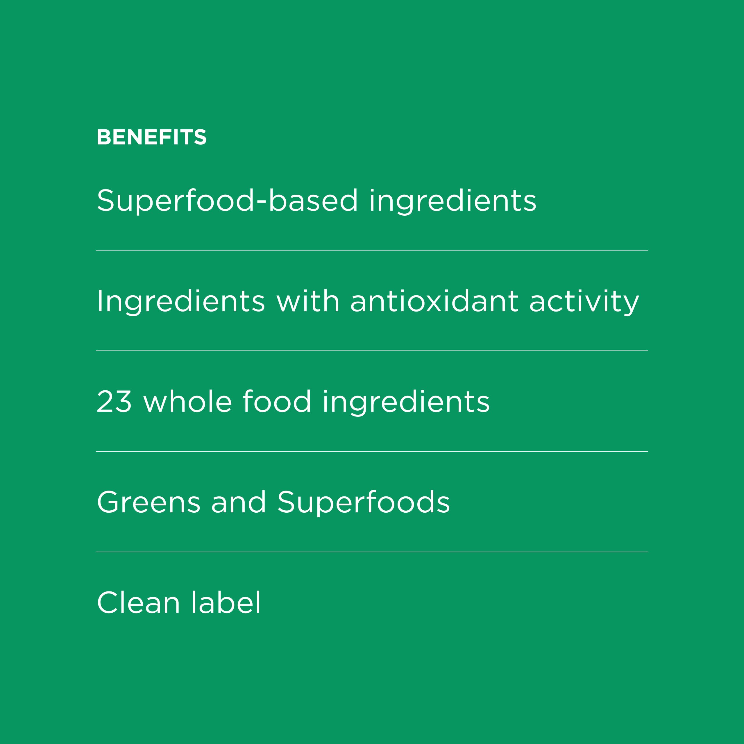 Possible SuperGreens daily use mixing glass ready for water or smoothies