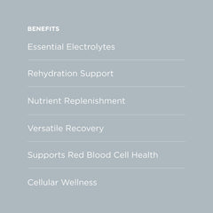 Close-up of ingredients highlights mountain spinach, barley grass, kelp, coconut water