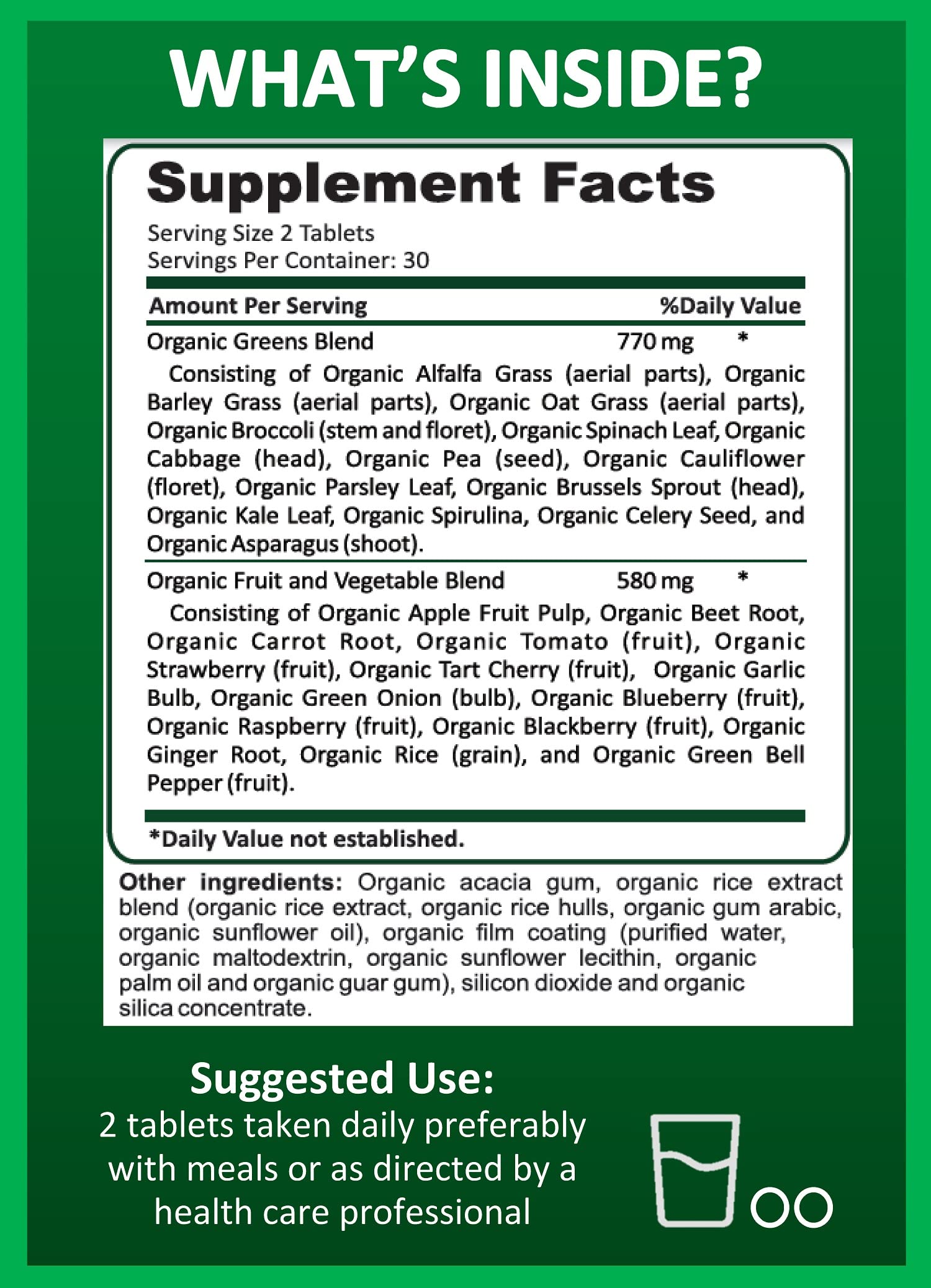Potent Garden 2-Pack Organic Superfood Greens daily-use image shows on-the-go convenience.