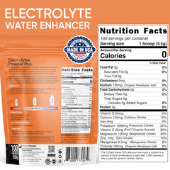 PowderVitamin Electrolytes Plus unopened pouch for convenient travel hydration