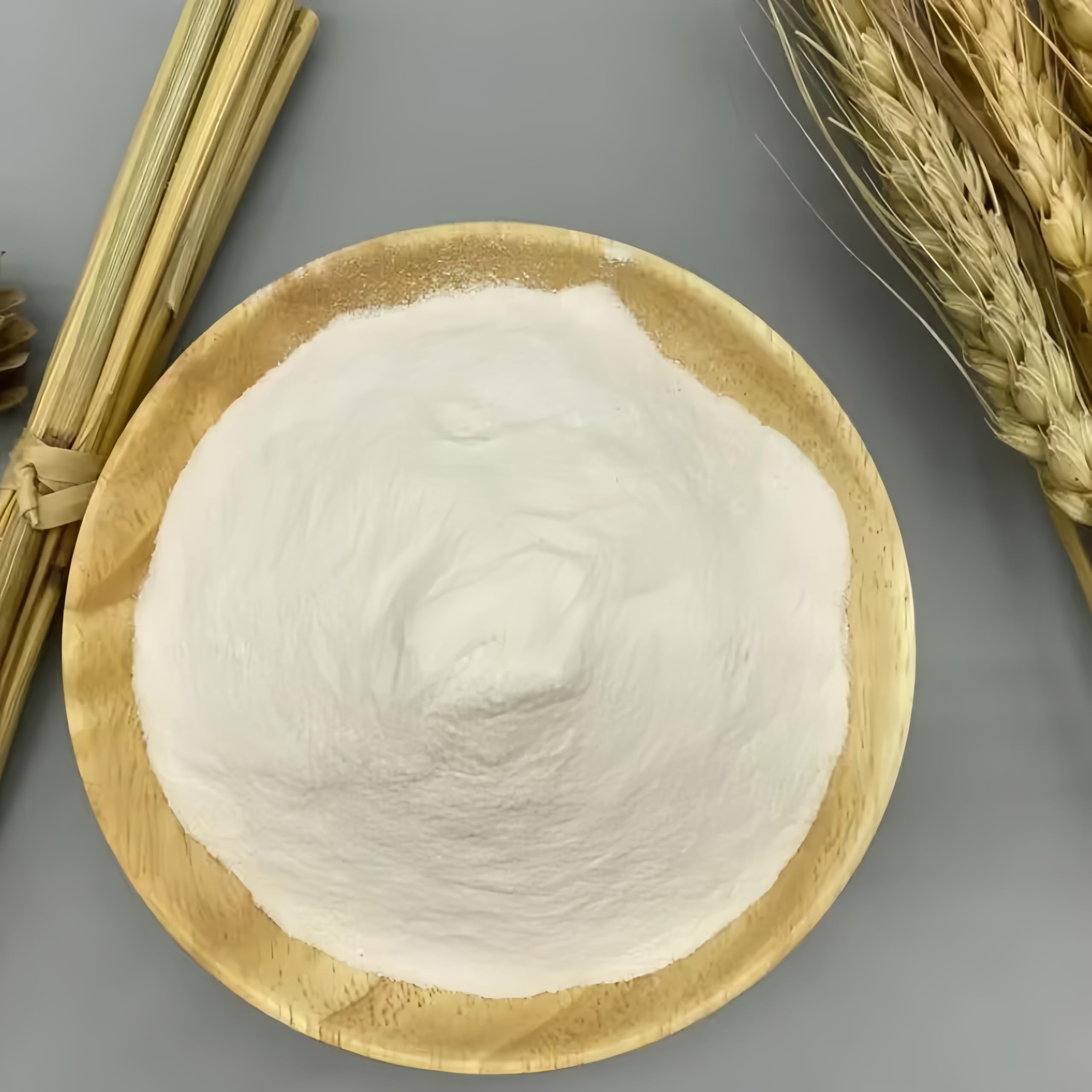Powdura Cellulase Powder used with detergent to enhance cleaning performance.