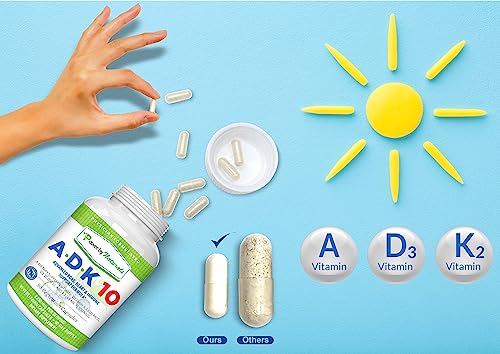 Power By Naturals ADK 10 acid‑resistant capsules close view
