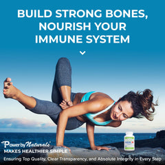 Power By Naturals ADK10 gluten-free capsules closeup for daily integration.