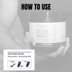 Power Play Fuel gluten-free vegan creatine monohydrate label for clean nutrition.