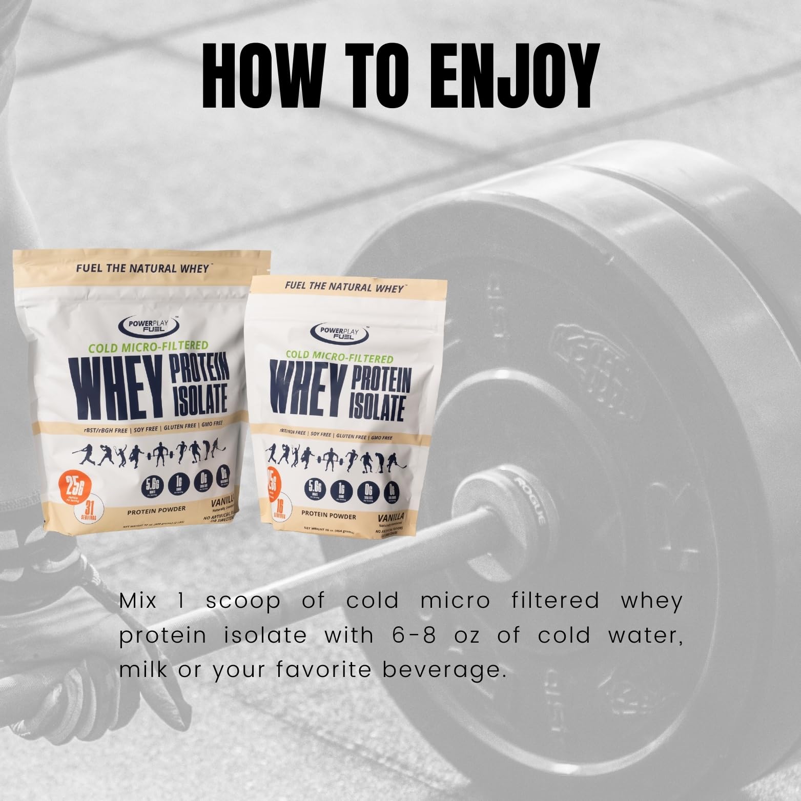 Power Play Fuel grass-fed whey source highlights clean ingredients