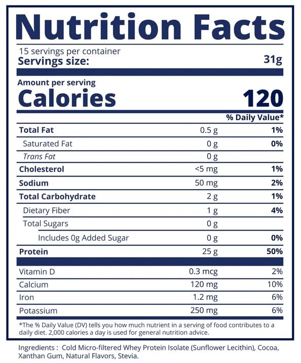 POWER PLAY FUEL protein scoop on countertop promotes daily protein routine.