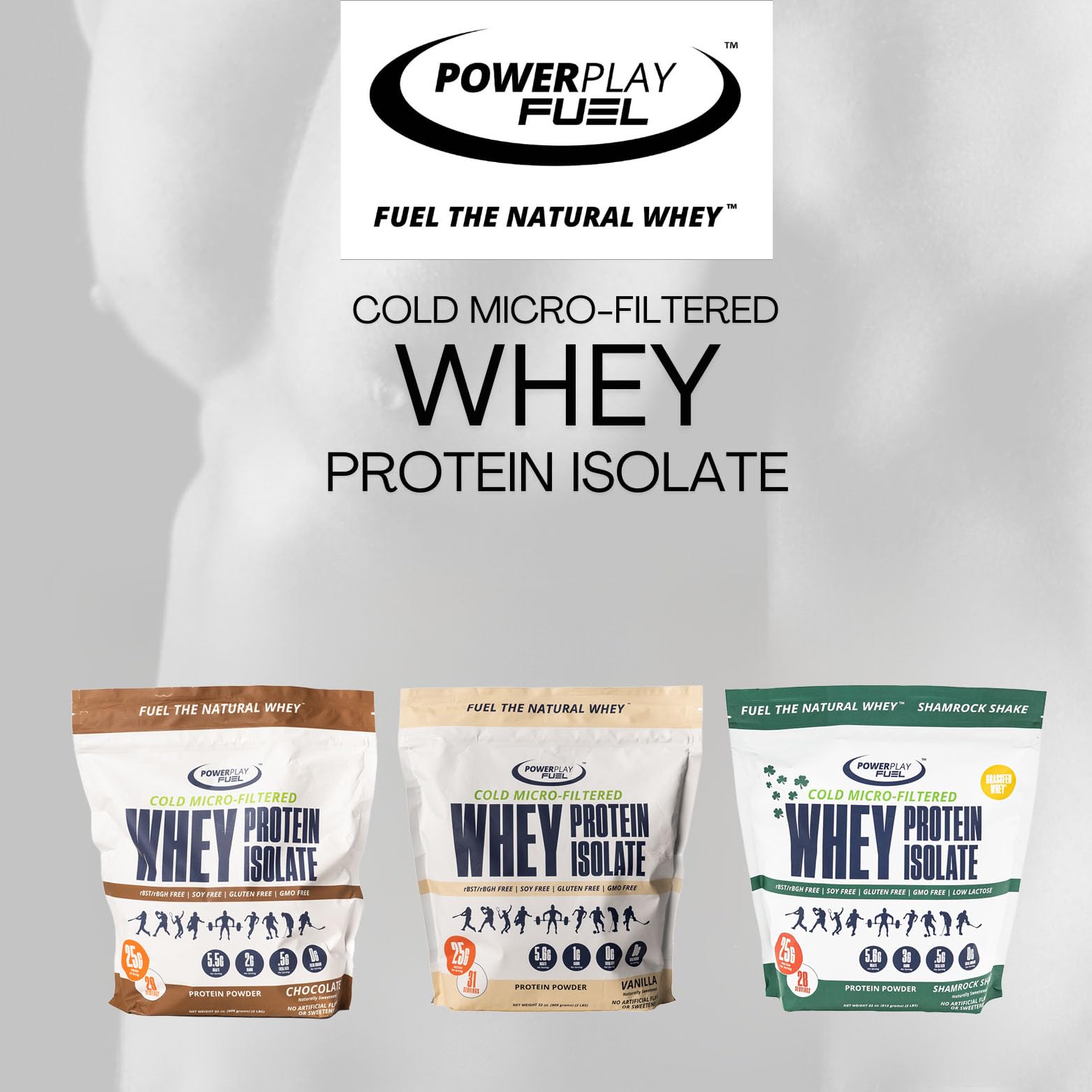 Power Play Fuel scoop measures protein portions for meals