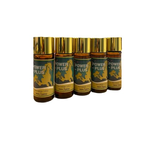 POWER-PLUS bottle closeup highlights ginseng and honey components for flavor