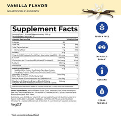POWERLIFE High Impact Plant Protein label highlights 3000 mg HMB and D3 benefits.