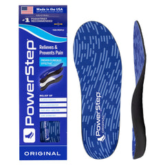 PowerStep Original full-length insole provides total-contact support for tighter shoes.
