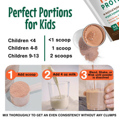 POWkids calcium and vitamin D support bone health and teeth development