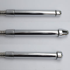 PPELAO stainless steel enema nozzle provides durable, reusable inserts.