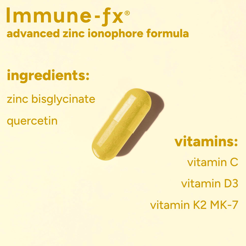 PPO Lab Immune-fx packaging box on white surface conveys purity