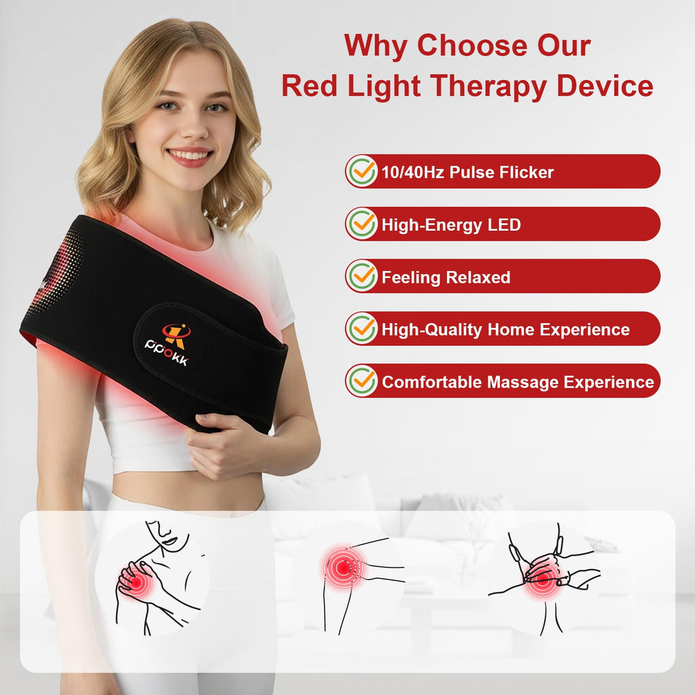 PPOKK belt demonstrates red plus infrared light modes for broader reach