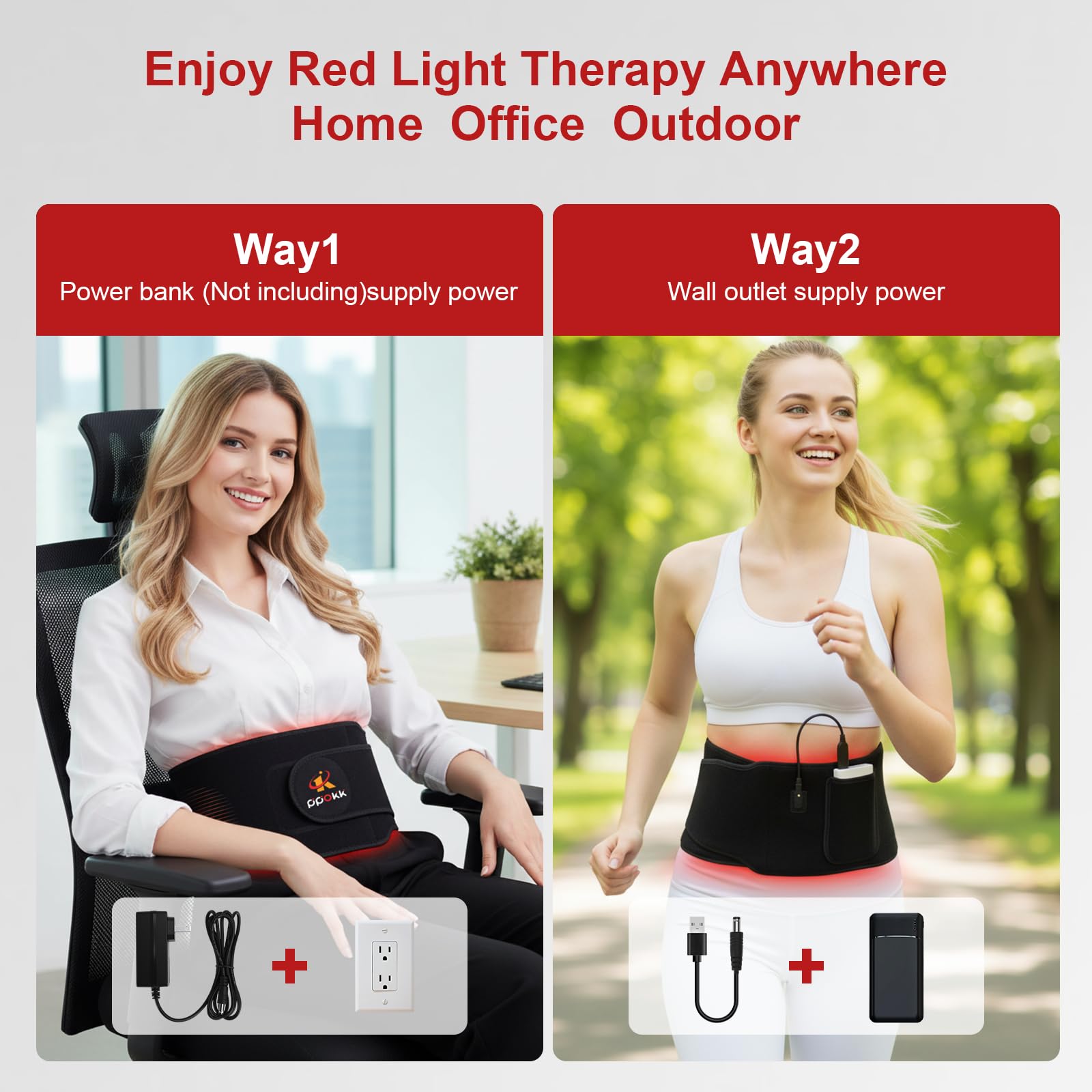 PPOKK device with USB charging option for convenient power anywhere