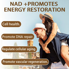 PQR NAD packaging on wood surface signals premium at-home use.