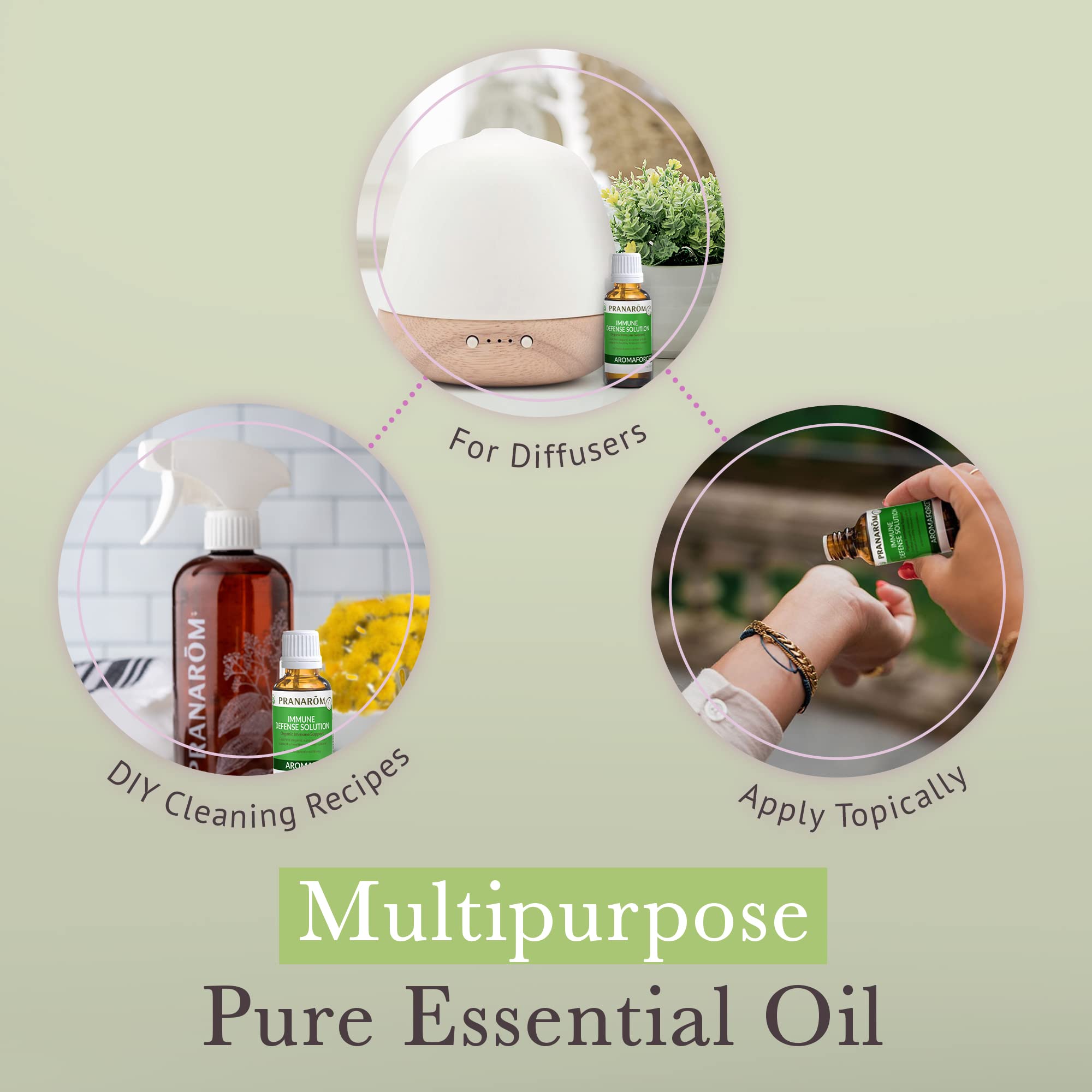Pranarom Aromaforce diffuser-ready blend for a quick aroma boost.