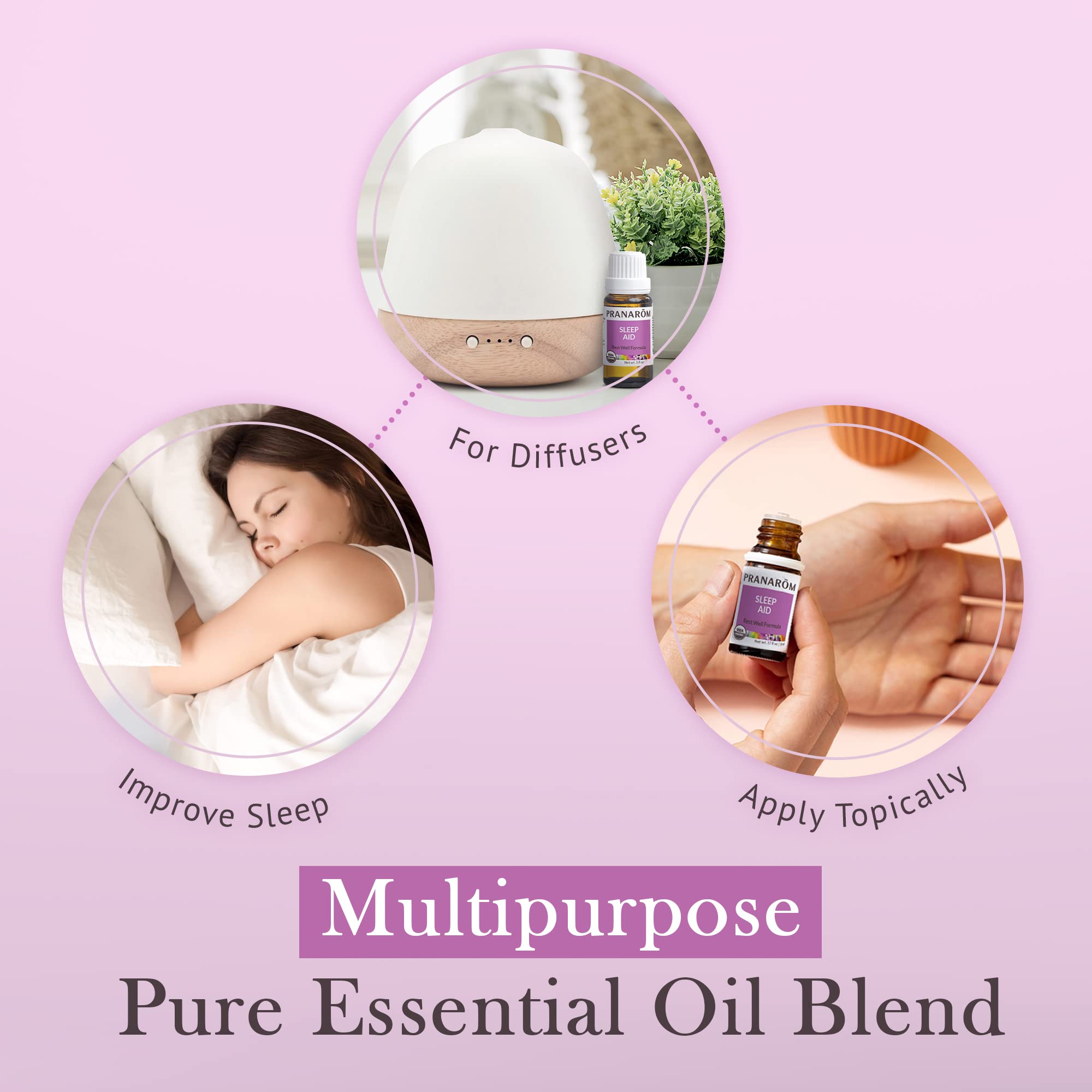 PRANAROM Sleep Aid bath salts setup for a relaxing evening soak